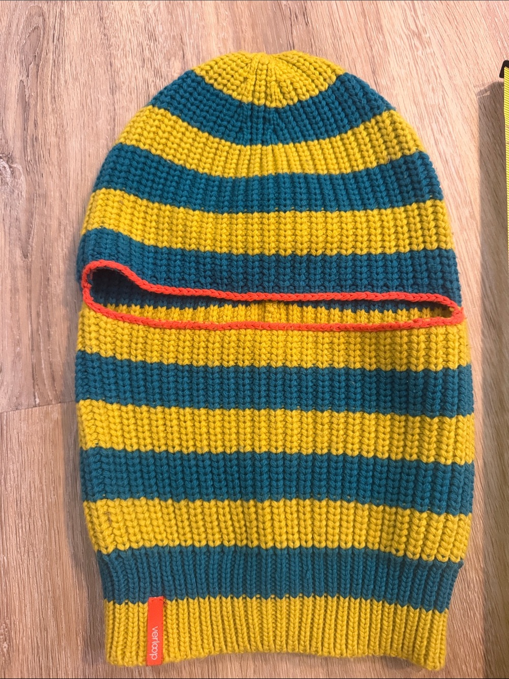Verloop face mask Striped balaclava